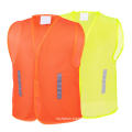 simple safety vest orange cheap yellow traffic accident ansi 100% polyester mesh fabric motorcycle reflective vest